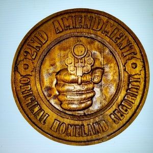 2nd amendment plaque